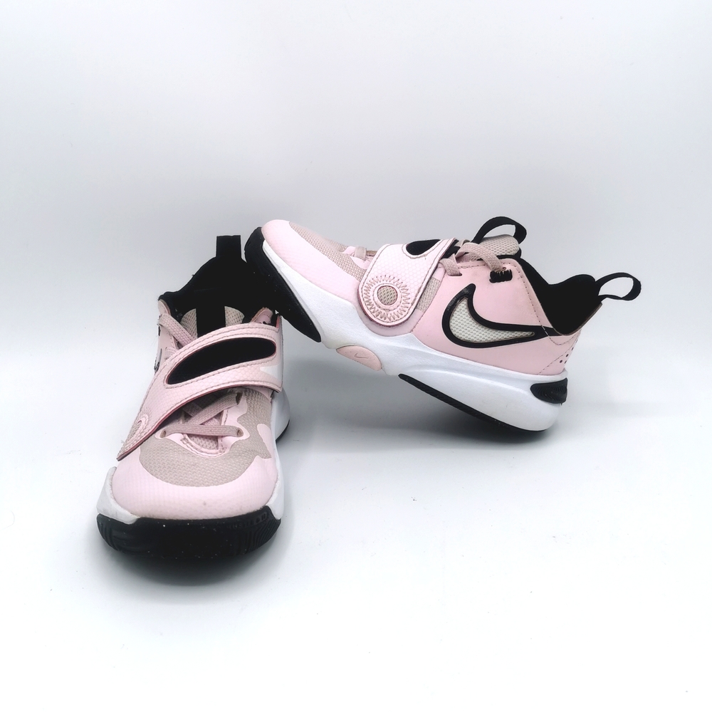 GIRLS SIZE 11C - NIKE, Basketball Running Shoes EUC B60
